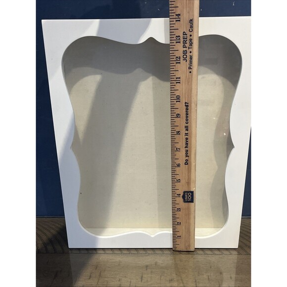 Shadow Box Frame 14x11 White Sturdy Memory Display Case - Picture 6 of 7